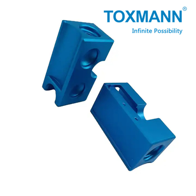 Aanpasbare CNC-bewerking Precision blauw geanodiseerd Aluminium roestvrij staal Onderdelen cnc metalen onderdelen