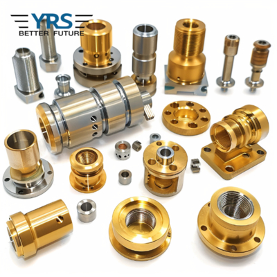 CNC-bewerking met hoge precisie Messing staal Aluminium draaiend chroomplatering groot onderdeel Aluminium freesbewerking