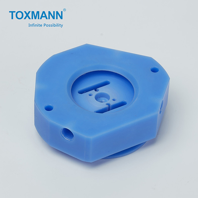 Toxmann POM Plastic Machined Parts die, Nylon CNC Plastic Delen machinaal bewerken