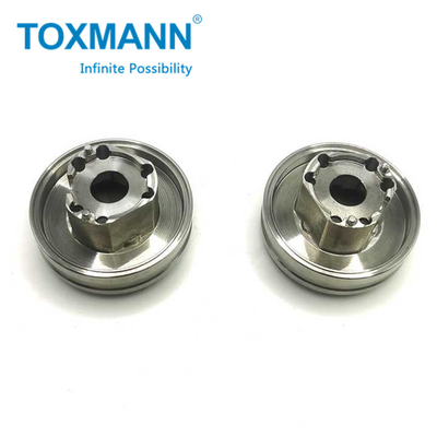 Gepersonaliseerde Springcouplage Metalen bellows Clamp Type Spring Flexible Shaft Coupling CNC-draaibewerking onderdelen