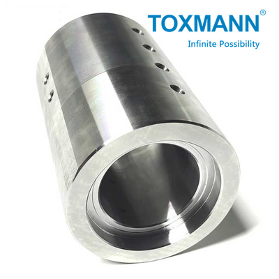 OEM CNC-bewerkingsonderdelen Roterende as P20 Hoogprecisie gietmachine Hardware Tube Connector Rail Fitting