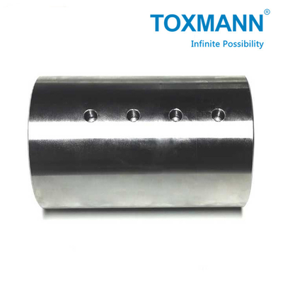 OEM CNC-bewerkingsonderdelen Roterende as P20 Hoogprecisie gietmachine Hardware Tube Connector Rail Fitting