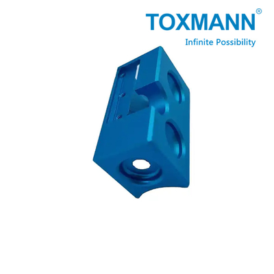 Aanpasbare CNC-bewerking Precision blauw geanodiseerd Aluminium roestvrij staal Onderdelen cnc metalen onderdelen