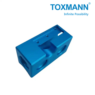 Aanpasbare CNC-bewerking Precision blauw geanodiseerd Aluminium roestvrij staal Onderdelen cnc metalen onderdelen