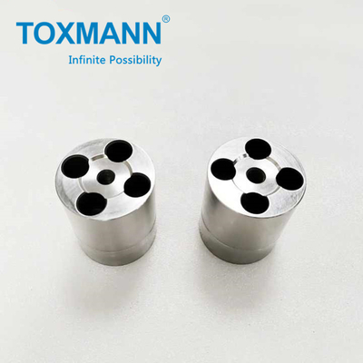 Cube Plastic Round Mould Parts Mould Inserts Plastic Injection Mould Tooling, Plastic Mould Inserts Gezweerde Inserts