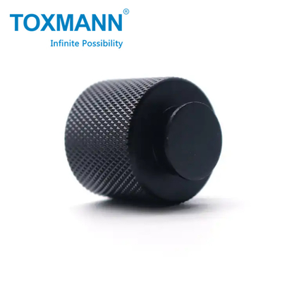 CNC-precisie gedraaide onderdelen Aluminium-audio-schakelaarknop