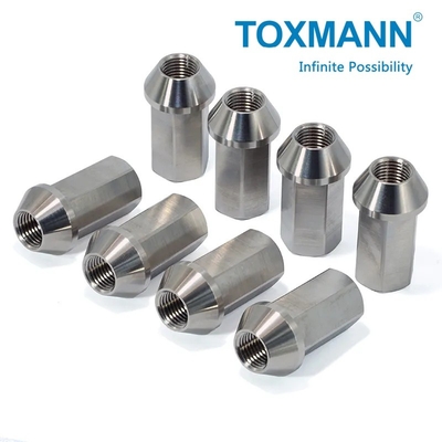 Gr5 Titanium Cnc draaiende onderdelen M12 M14 Autowielbouten