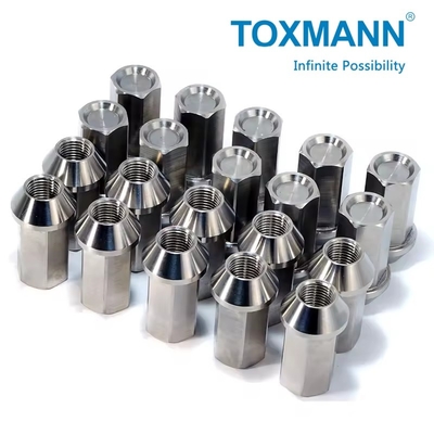 Gr5 Titanium Cnc draaiende onderdelen M12 M14 Autowielbouten