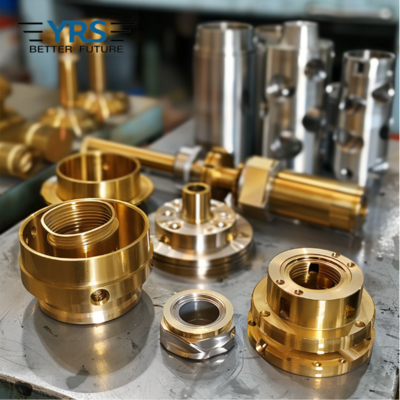 CNC-bewerking met hoge precisie Messing staal Aluminium draaiend chroomplatering groot onderdeel Aluminium freesbewerking